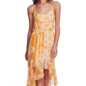 NWT 1. STATE
Tie Dye Dress In Orange Canyon